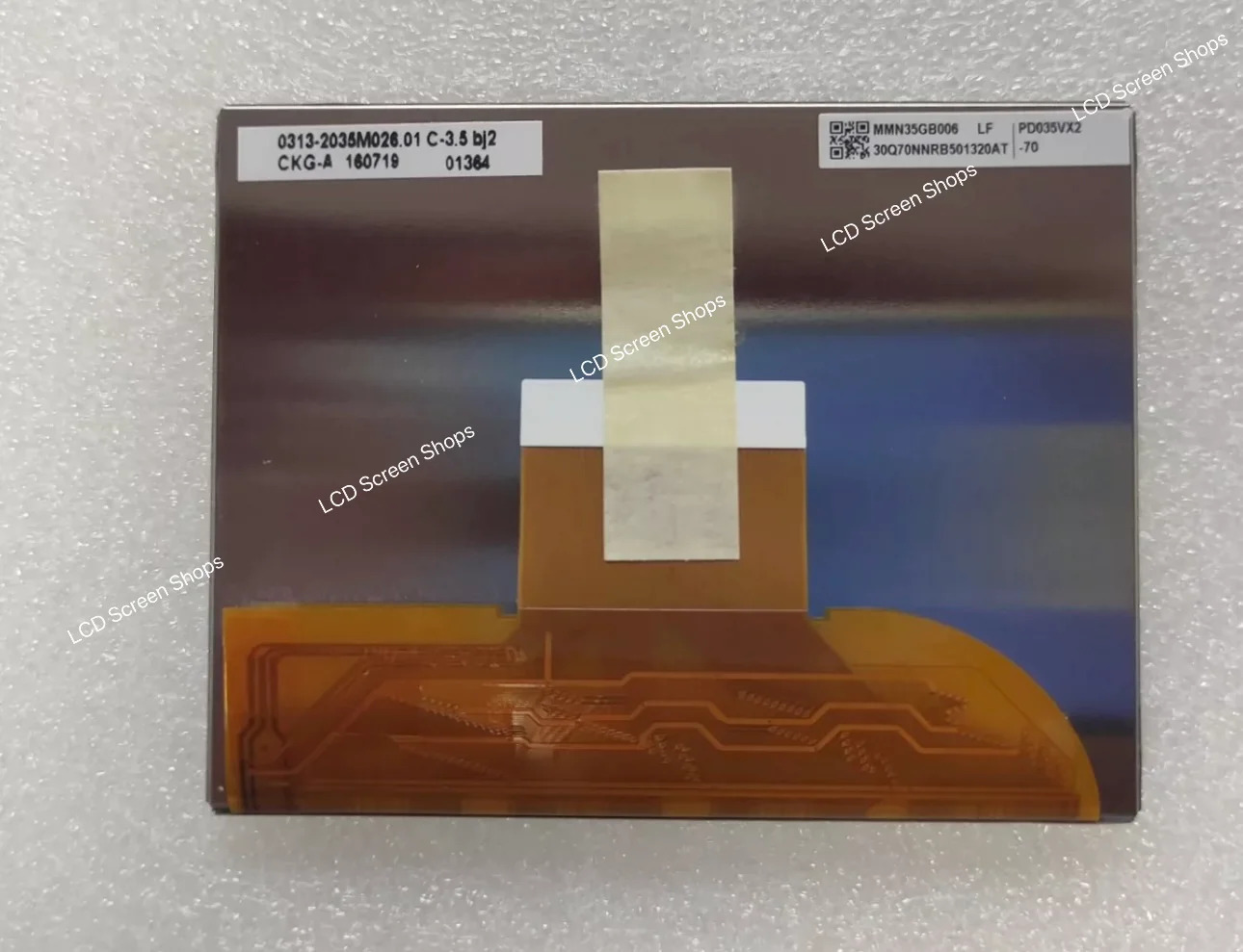 오리지널 LCD 디스플레이 PD035VX2 PD035VX1 3.5 인치 신