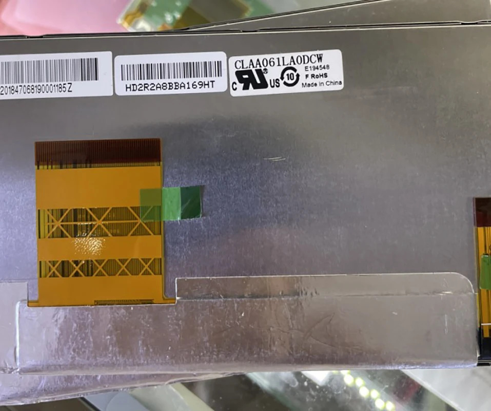 오리지널 LCD 스크린 디스플레이 CLAA061LA0DCW 6.1 인치