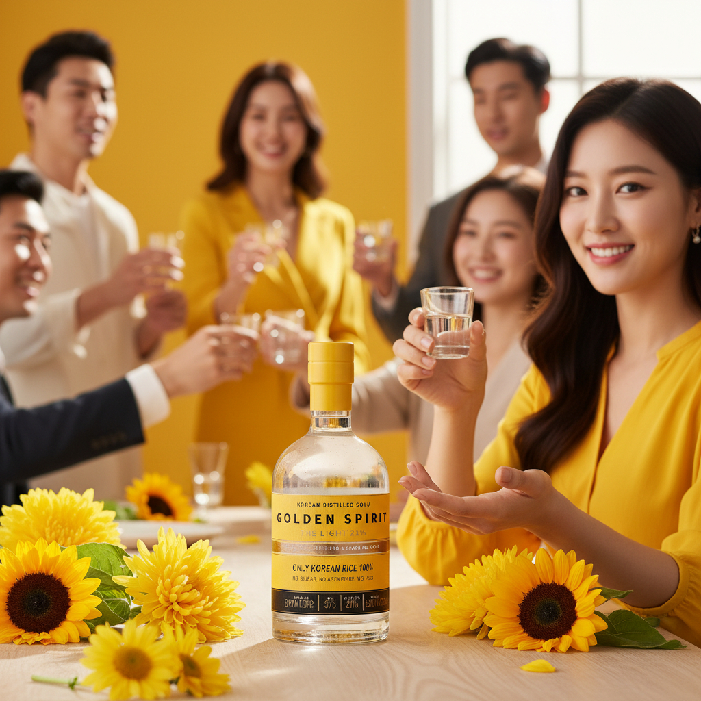 골든스피릿 더 라이트 21 지역특산주 증류식소주 노브랜드 소주 375ml - 상세 이미지 5