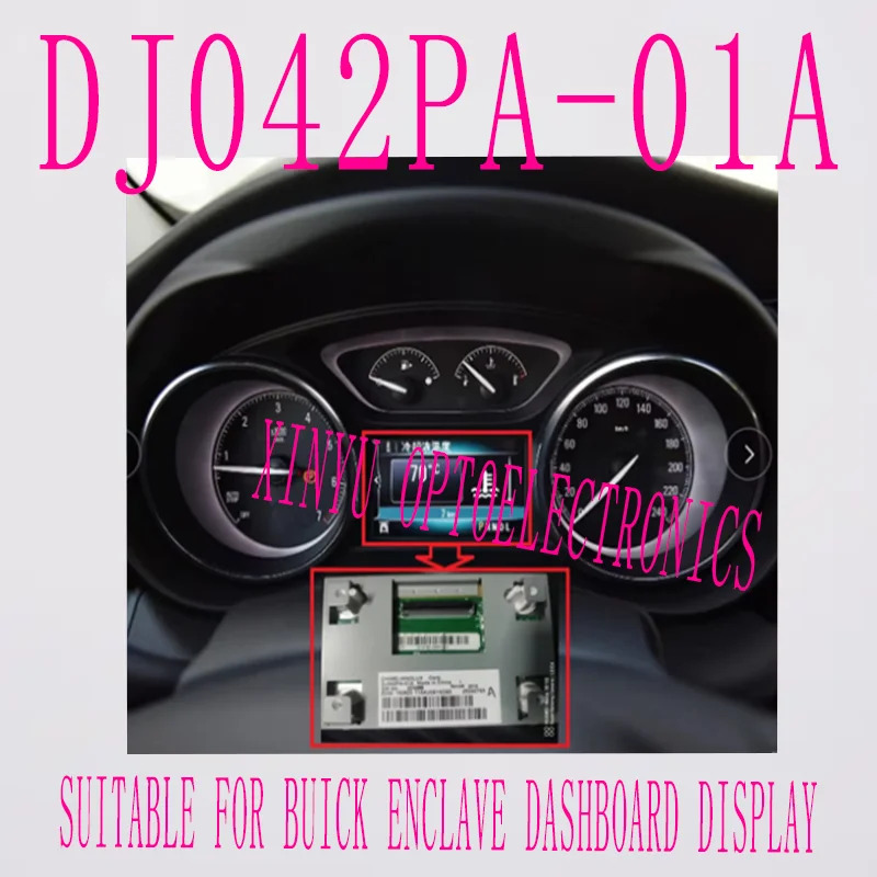 Innolux 뷰익 엔클레이브 대시보드 디스플레이 LCD 화면 4.2 인치 DJ042PA-01A DJ042PA