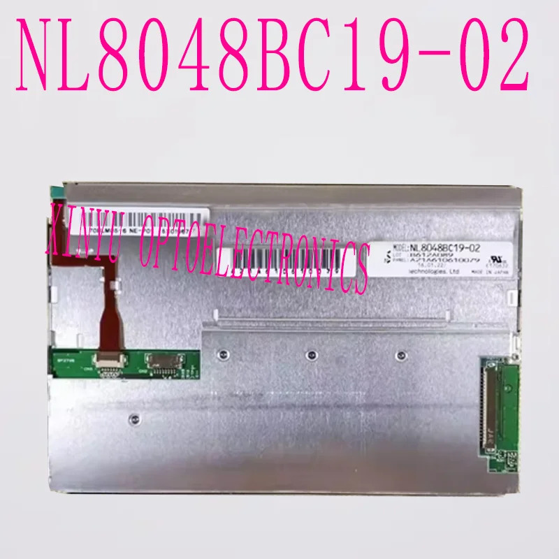 NEC 오리지널 NL8048BC19-02 NL8048BC19-02C LCD 디스플레이 패널 800x480 20 핀