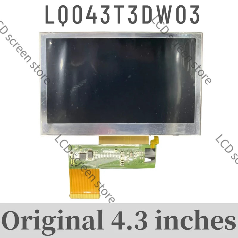 오리지널 4.3인치 LQ043T3DW03 LCD 모니터