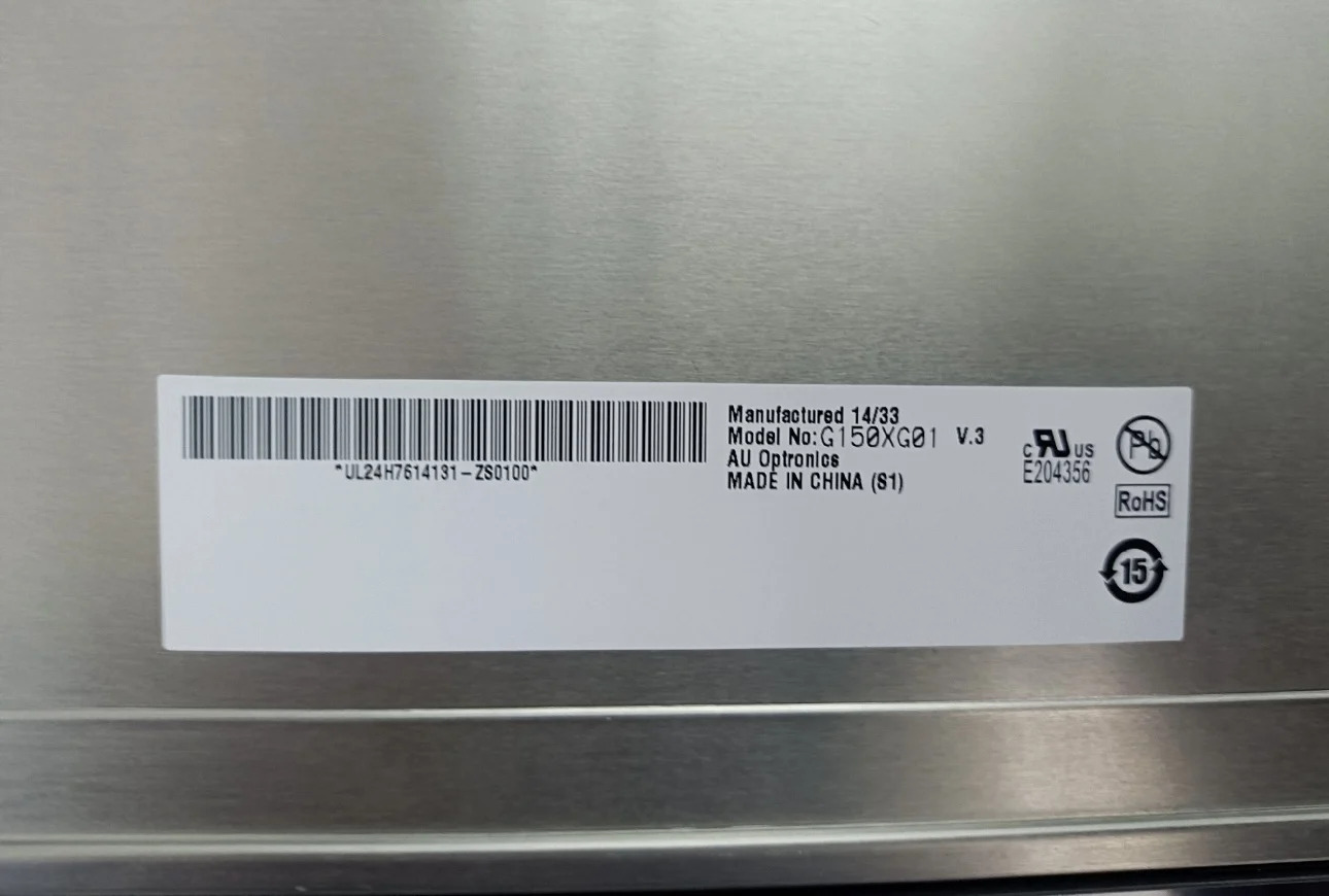 오리지널 LCD 모니터 G150XG01 V.3 15 인치 신