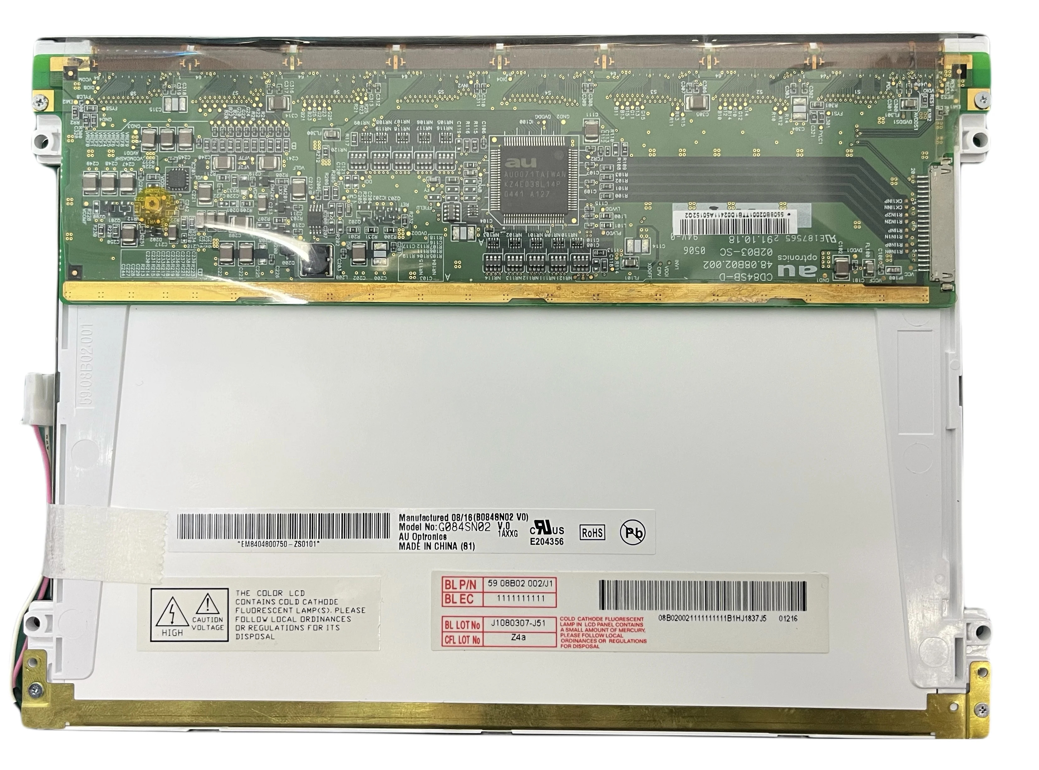 오리지널 8.4인치 G084SN02 V.0 디스플레이 LCD 화면