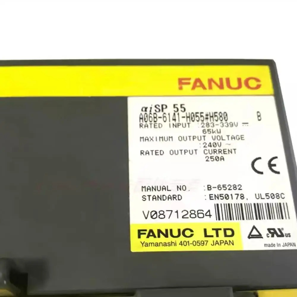 새 A06B-6141-H055 Fanuc 드라이브 12 개월