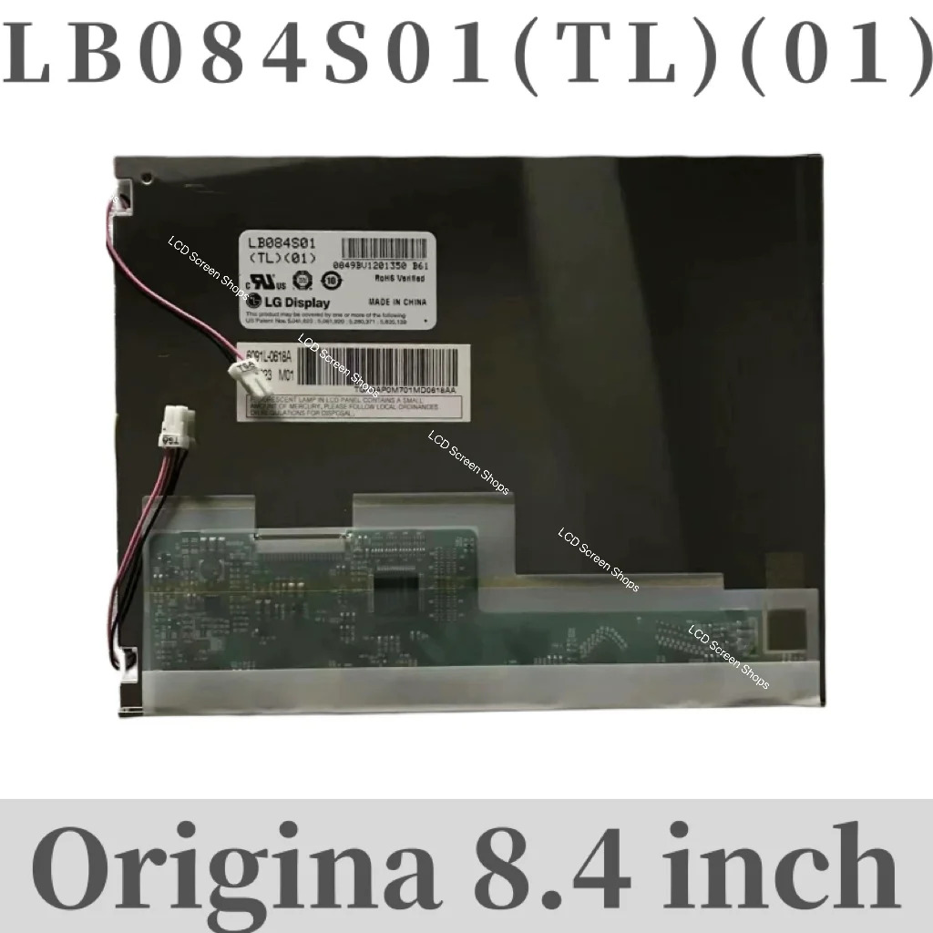 8.4 인치 LCD 화면 LB084S01 TL 01 해상도 800x600 20 핀 신