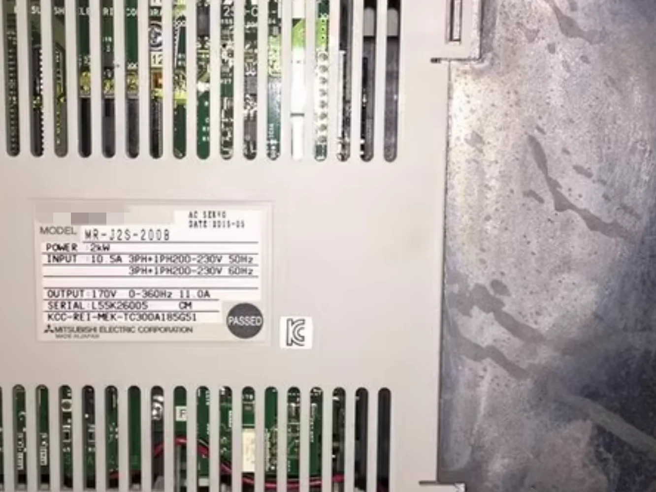 MR-J2S-200B 서보 드라이버