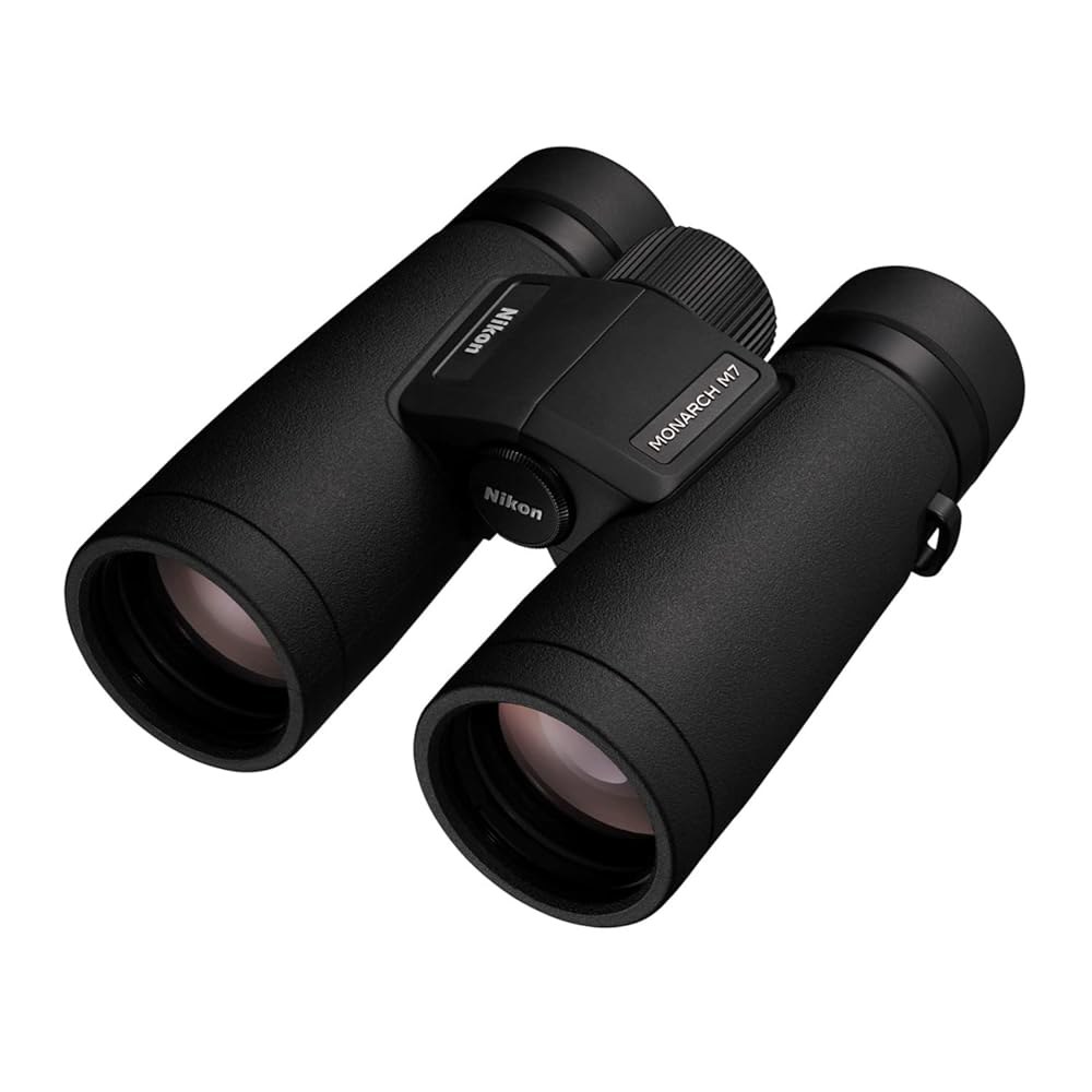 니콘 모나크 M7 10x42 쌍안경 | 방수, 안개 방지, 고무 장갑 풀사이즈 쌍안경, ED 유리 및 넓은 시야, 오일 발수 코팅 잠금 디옵터 미국 공식 모델 1 8x30 - 상품 이미지
