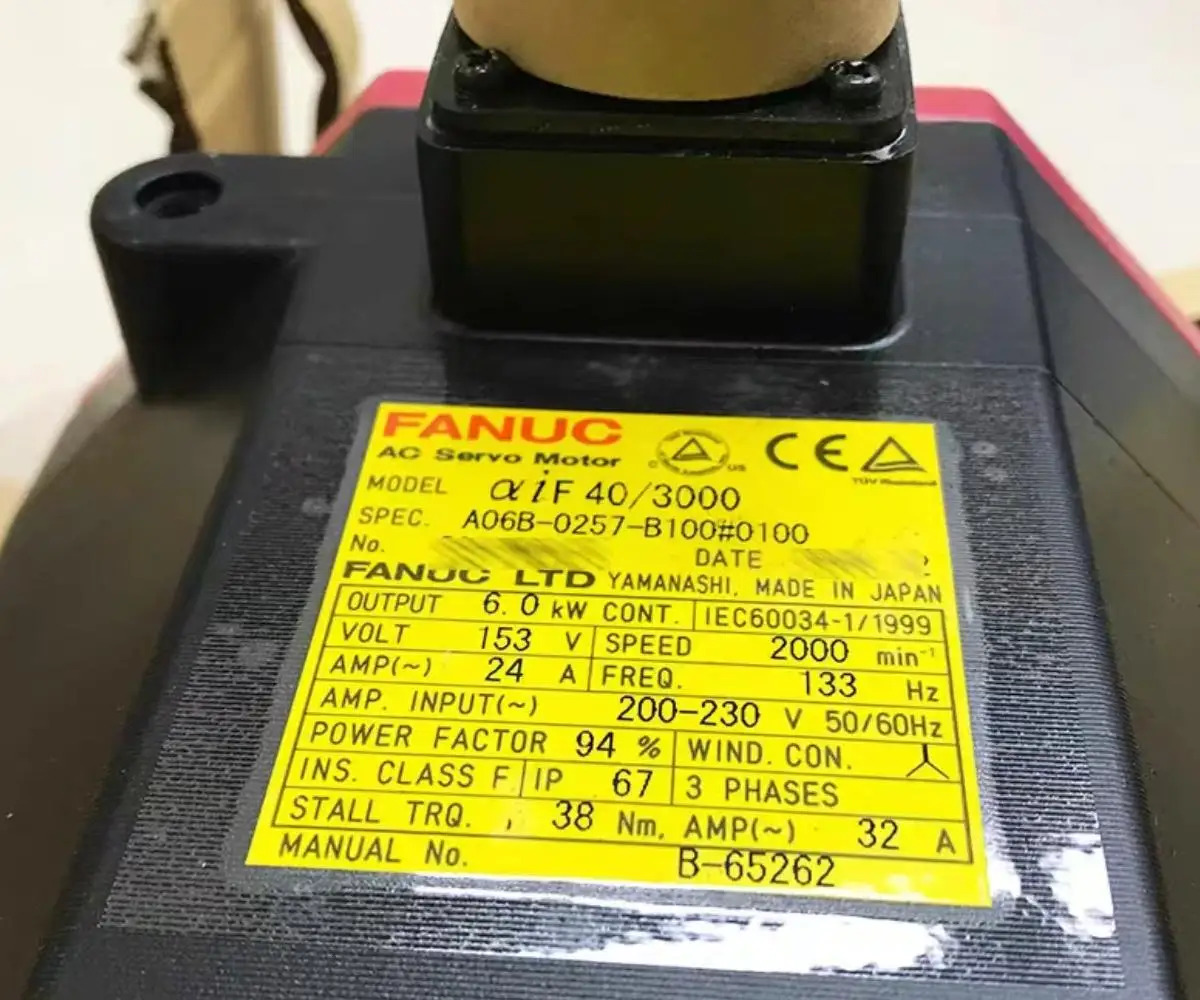 A06B-0257-B100 Fanuc 모터 신