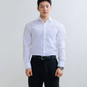 어깨넓어보이는 프리미엄 퀄리티 남자 머슬핏 셔츠 착용 후기 | 사이즈/핏 총정리 - 상품 이미지 4