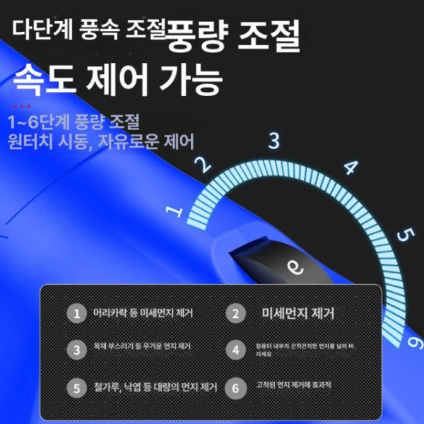 강력한 산업용 청소기 흡입기 낙엽 배풍기 유선 세차용 5000w 3.8m 5000w 3.8m - 상세 이미지 3