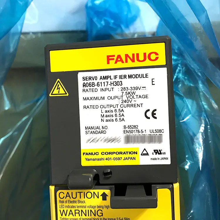 새 A06B-6117-H303 Fanuc 드라이브 12 개월