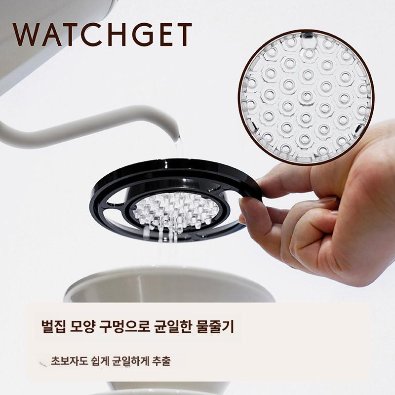 핸드드립 멜로드립 추출 필터 블랙 커피 주방 포트 도구 손잡이 액세서리 선반 - 상세 이미지 3
