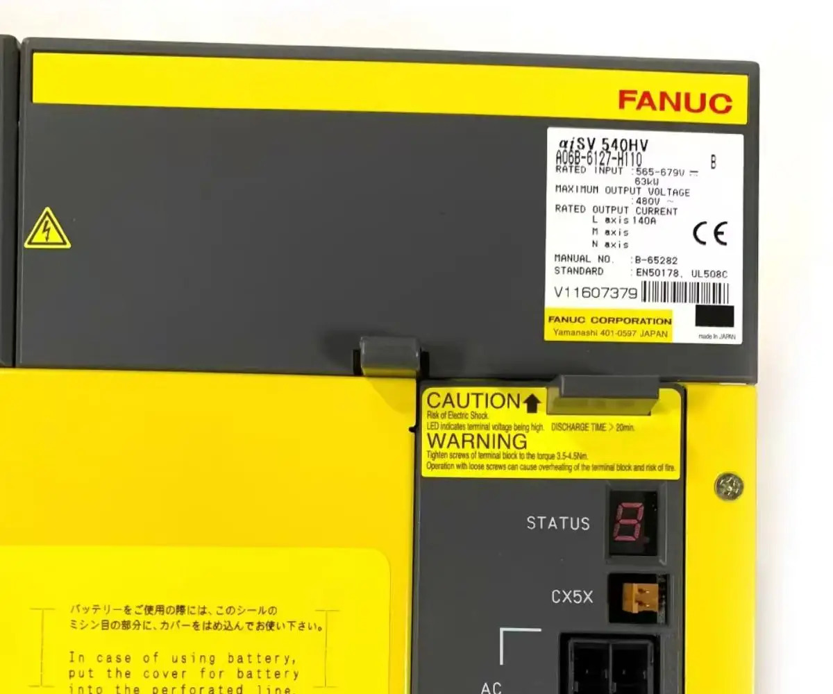 새 A06B-6127-H110 Fanuc 드라이브 12 개월