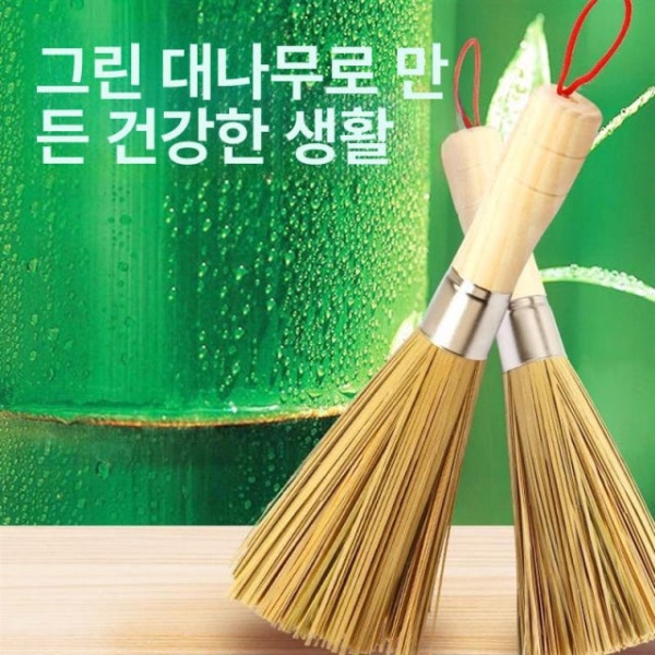전문가용 말털 브러시 클리닝 다목적 폴리싱 원형 항균 업소용 2개 투명 후크 원형 브러시 스테인리스 스틸 클램프 1개 - 상세 이미지 2