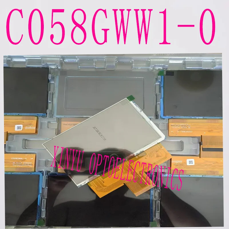 IVO 오리지널 C058GWW1-0 LCD 스크린 CL720 CL720D CL760 프로젝터 C058GWW1 5.8 인치
