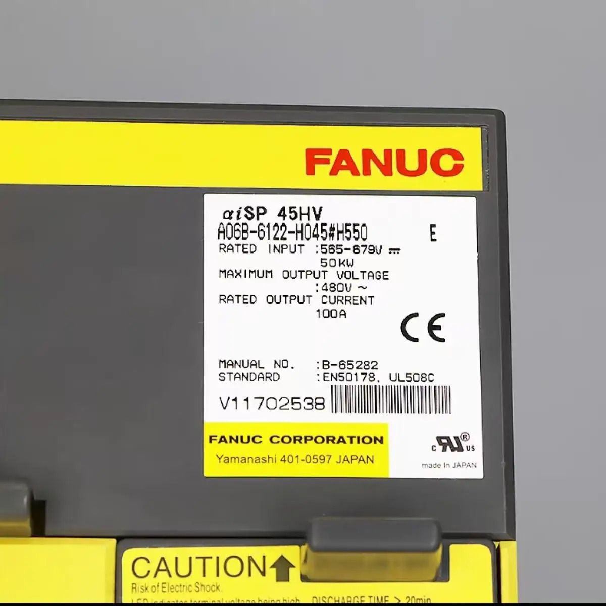 새 A06B-6122-H045 Fanuc 드라이브 12 개월