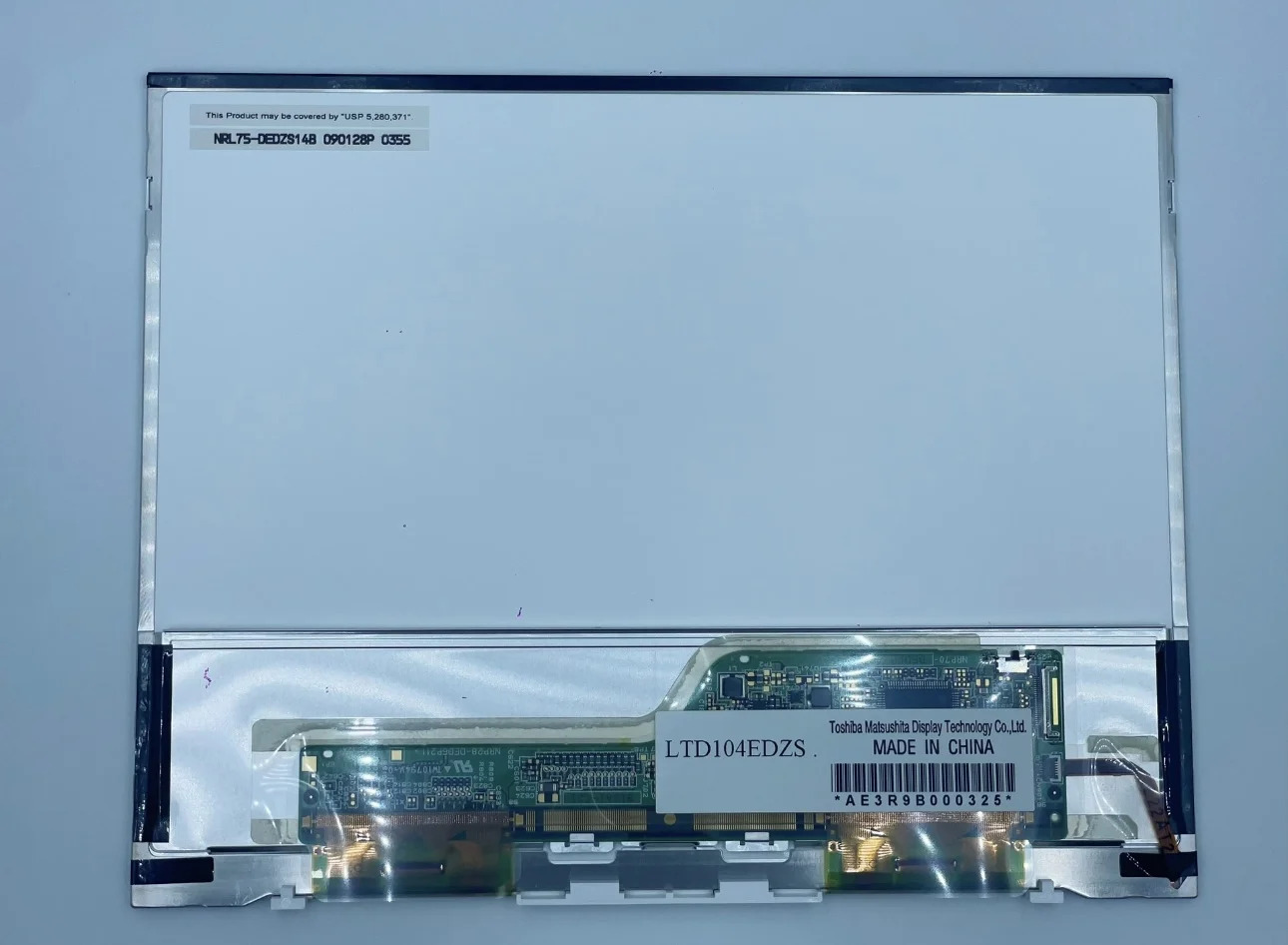 오리지널 LCD 디스플레이 화면 LTD104EDZS 10.4 인치 신