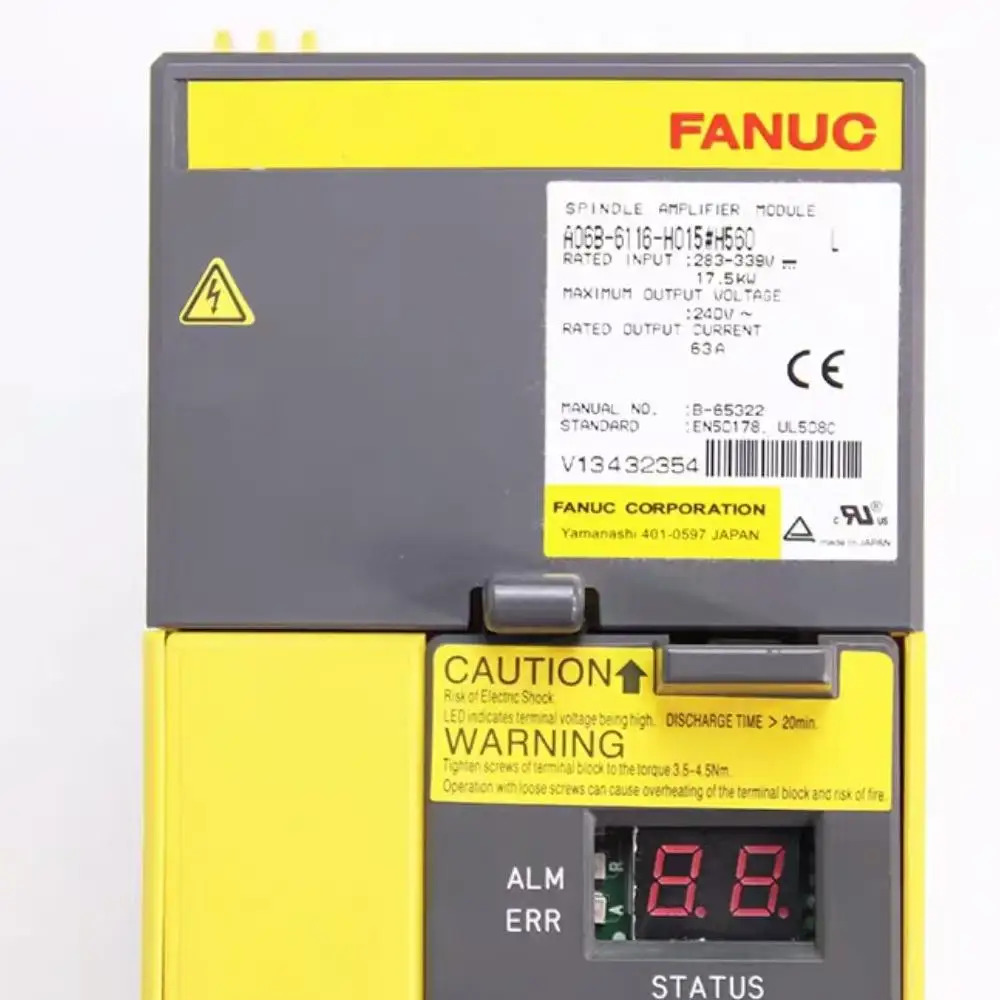 새 A06B-6116-H015 Fanuc 드라이브 12 개월