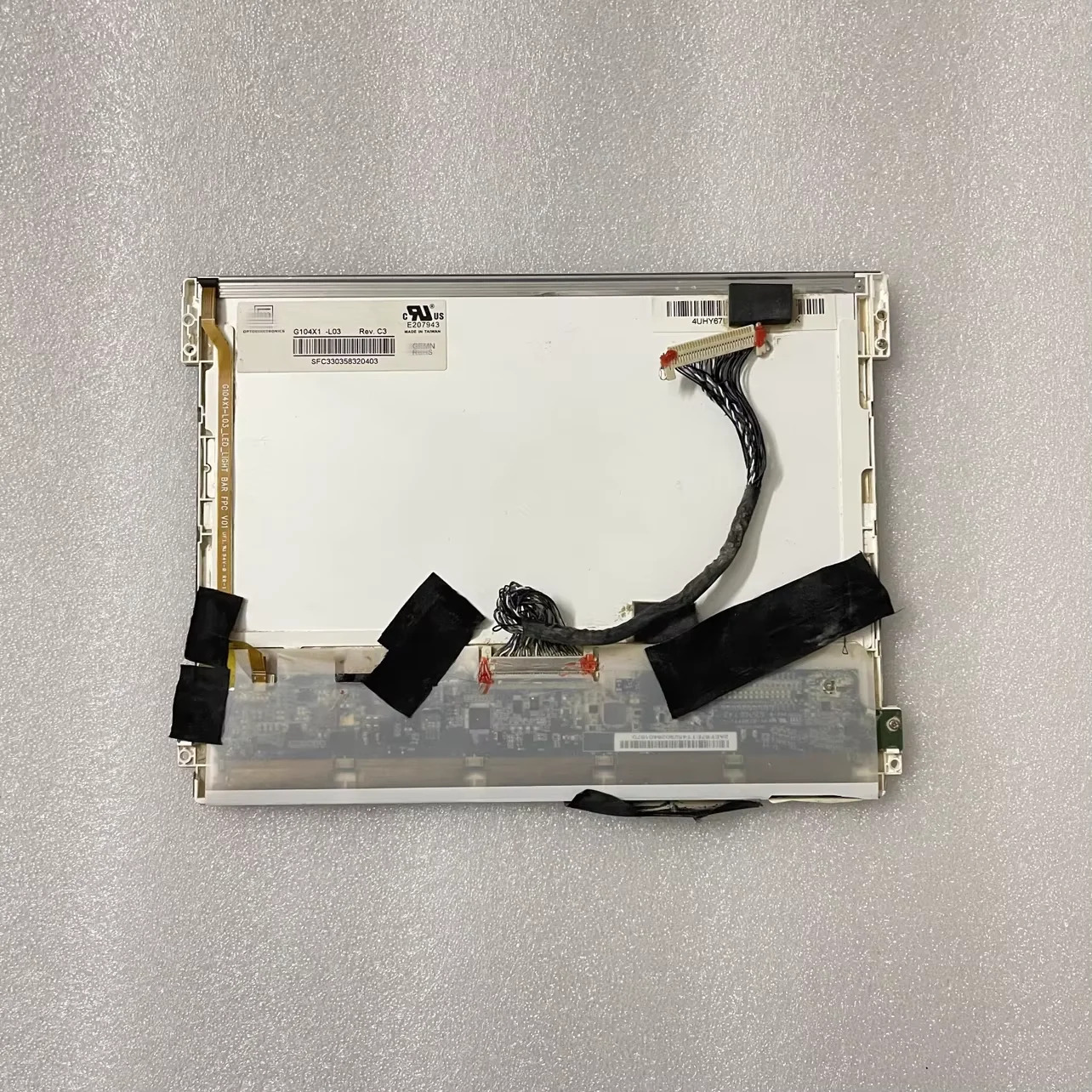 10.4인치 G104X1-L03 포장 LCD 디스플레이 화면