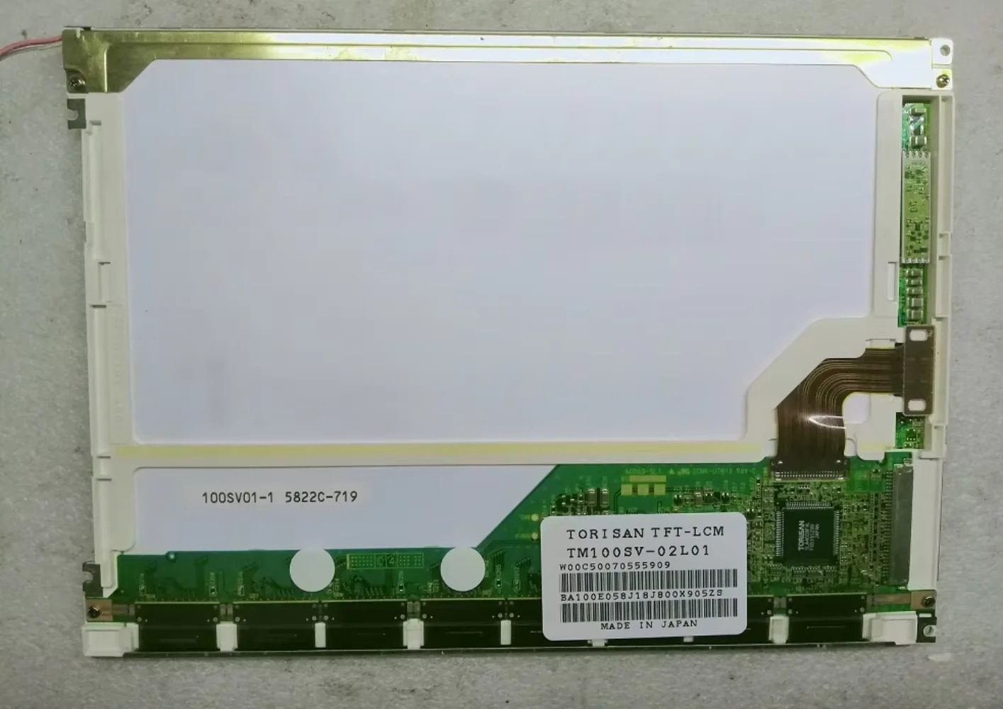 TM100SV-02L01 LCD 디스플레이 화면