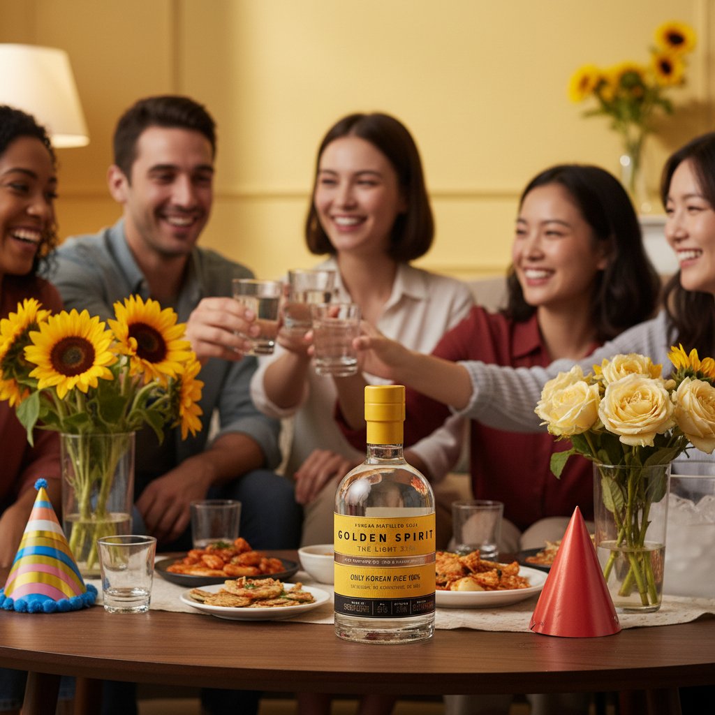 골든스피릿 더 라이트 21 지역특산주 증류식소주 노브랜드 소주 375ml 이미지 7