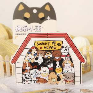 [세트구매 4종] 3D 방꾸미기 퍼즐스티커 고양이 캔 실사용 후기 | 효과 있을까? - 상품 이미지 3