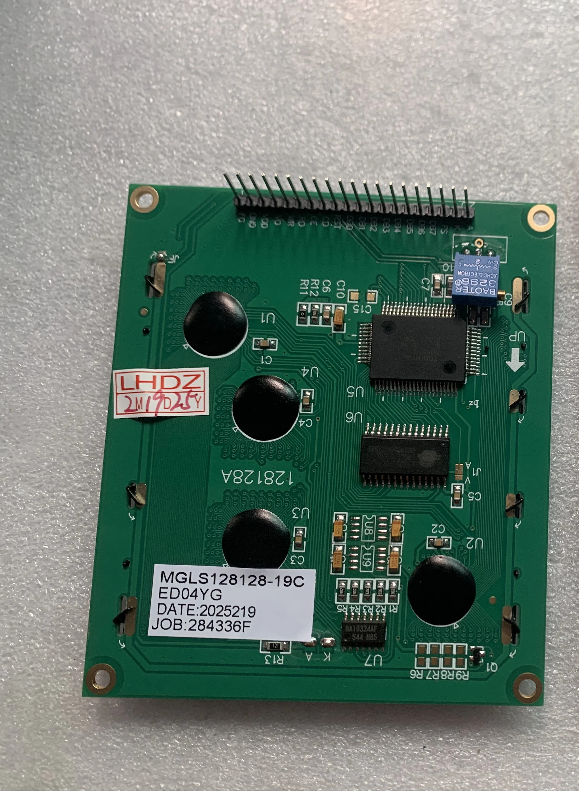 호환되는 MGLS 128128 -19C 128x128 LCD 디스플레이 모듈 교체