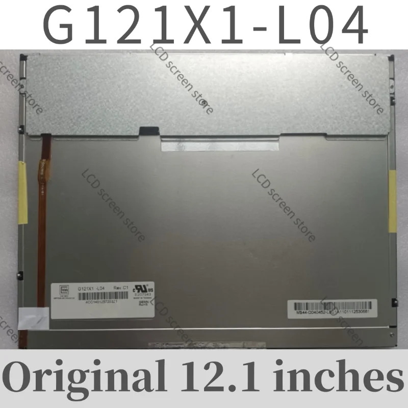 오리지널 12.1인치 G121X1-L04 LCD 디스플레이