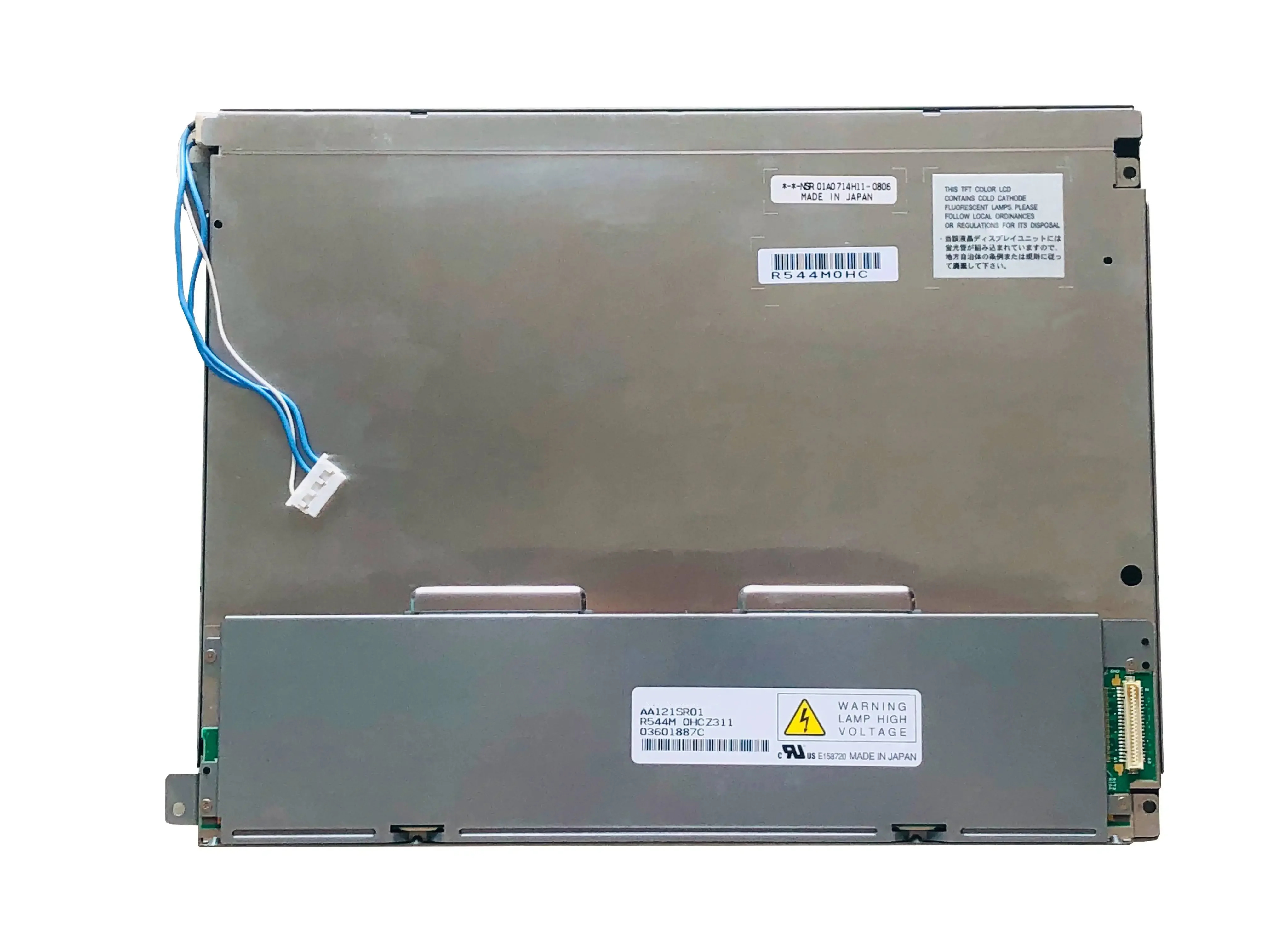AA121SR01 12.1인치 800x600 CCFL TFT-LCD 스크린 패널 리퍼 완료