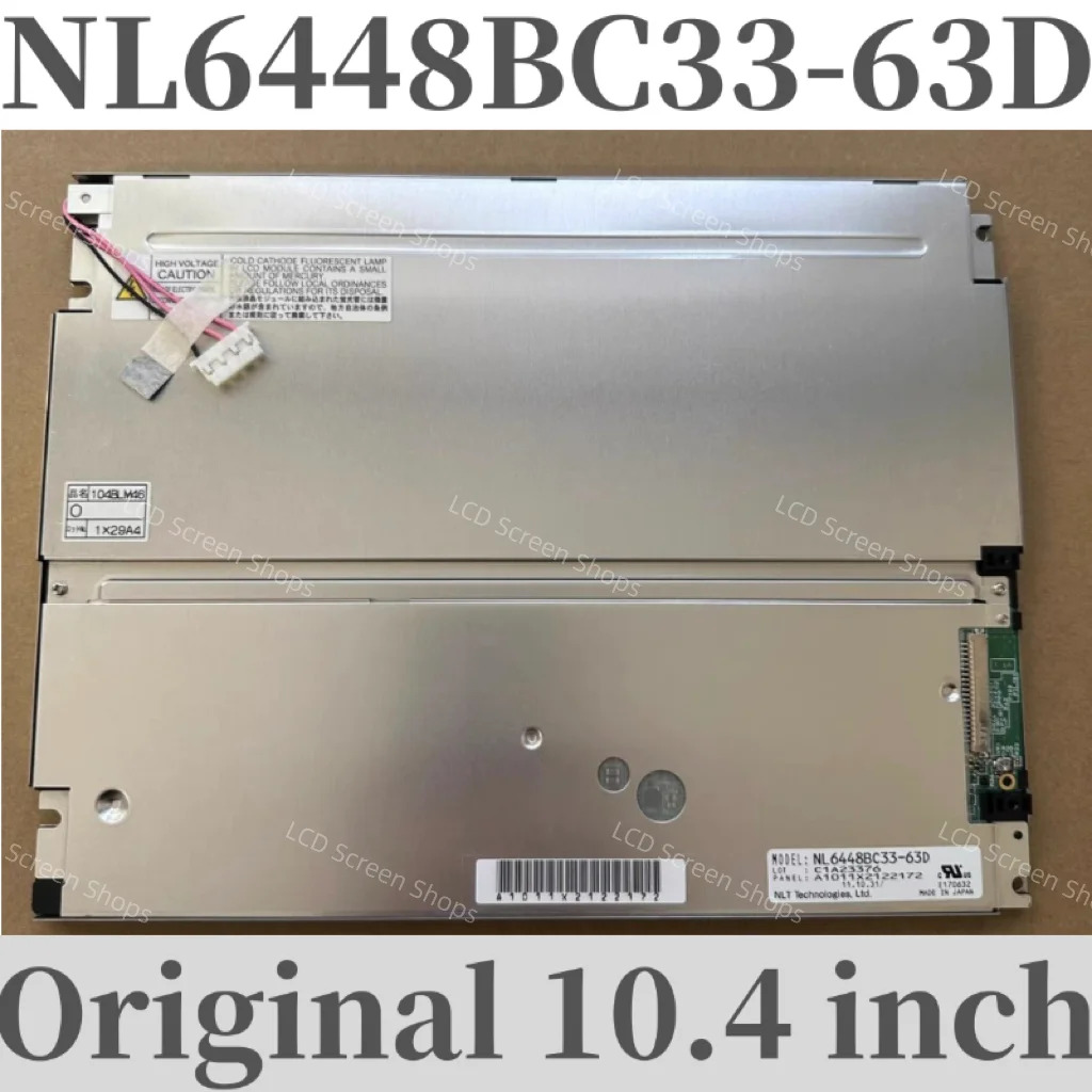 오리지널 10.4 NL6448BC33-63D LCD 화면 준비 완료