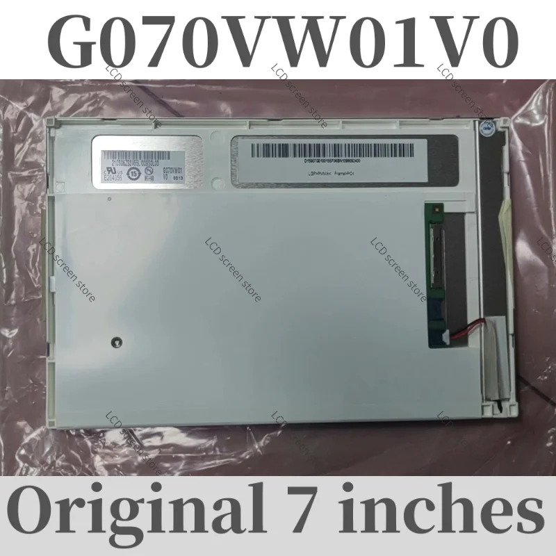 오리지널 LCD 화면 G070VW01V0 7 인치 신