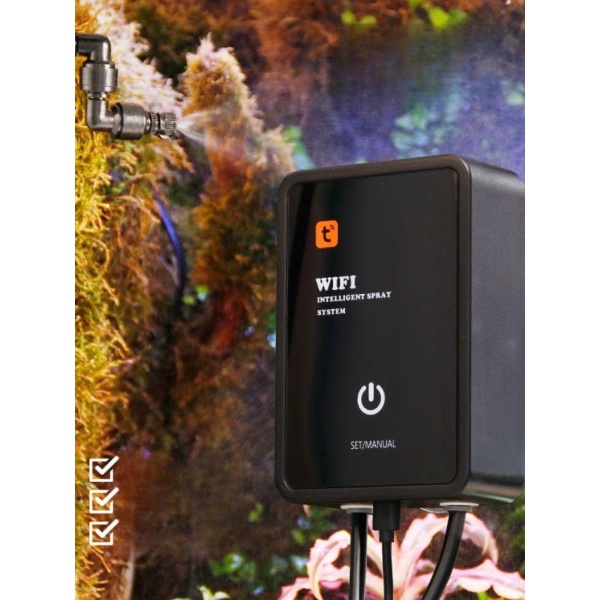 스마트 자동 테라리움 와이파이 비바리움 분무기 미스팅기 듀얼 노즐 패키지 노즐2개만 WiFi 분무기 본체 패키지 본체만 - 상품 이미지
