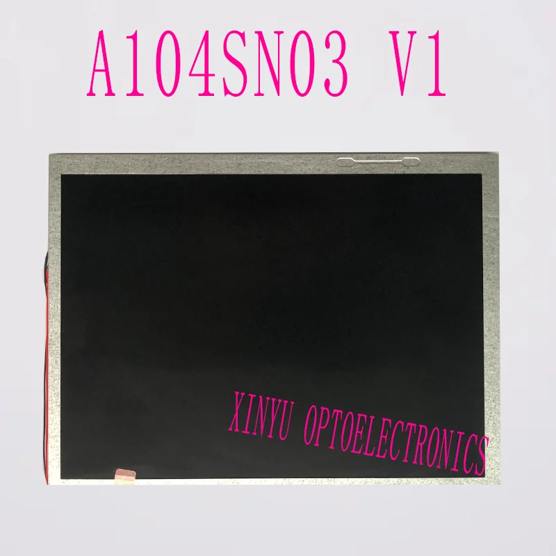 AUO A 10.4 인치 LCD 패널 A104SN03 V1 A104SNO3 V.1 산업스크린 디스플레이 VGA 컨트롤러 리퍼 보드