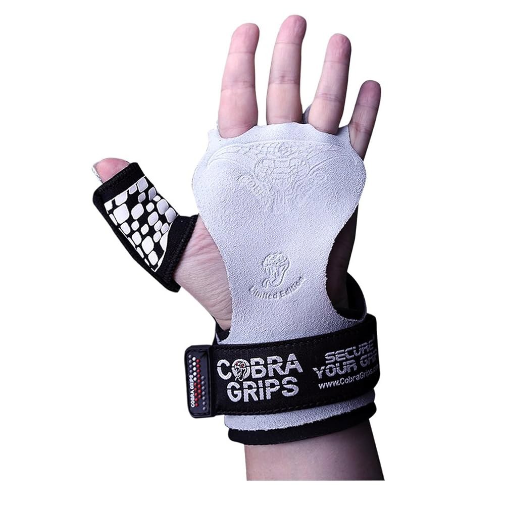 Cross Training Grips 최고의 체조 그립, 화이트 굳은살 스웨이 역도 물집 (스몰 풀업으로부터 턱걸이 손을 9.5-10.8cm(3.75-4.25인치), 보호합니다. - 상세 이미지 3
