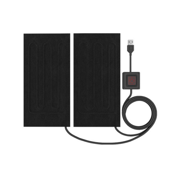 최강 온기 USB 발열패드 10x15cm 1대2 20 x 20cm 5단 히팅 열선 USB 소형 발열판 - 상품 이미지
