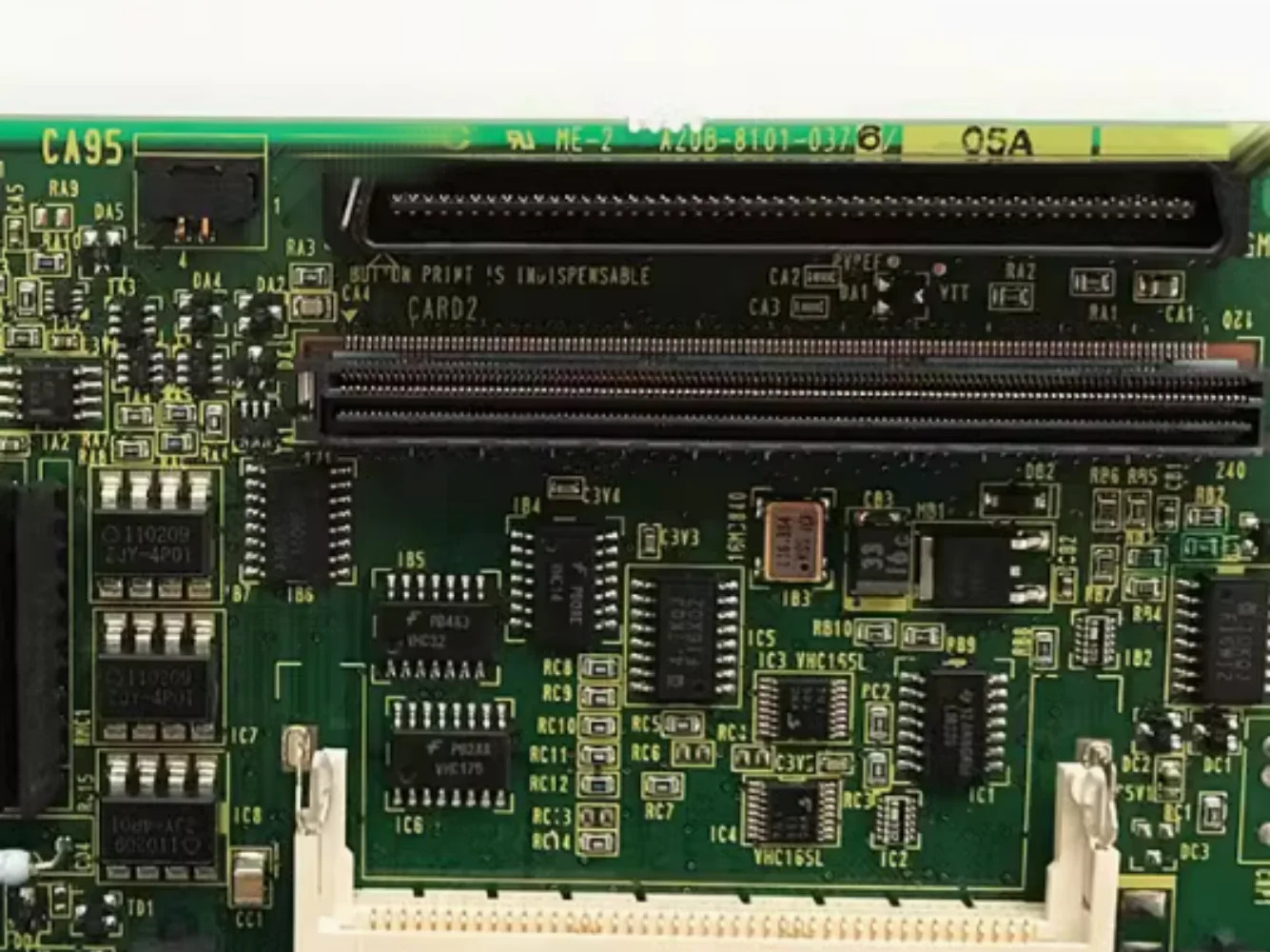 Fanuc 오리지널 서보 시스템 호스트 마더보드A20B-8101-0376