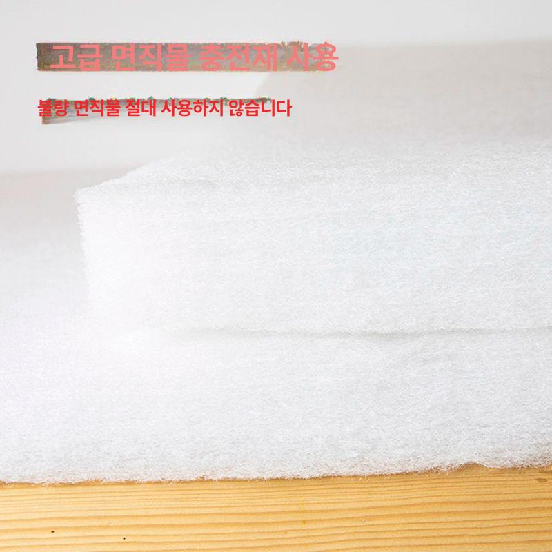 싱글 매트리스 토퍼 쿠션 기숙사용 폴딩 침실 두꺼운 푹신한 거실 토퍼매트리스 멀티싱글 - 상세 이미지 3