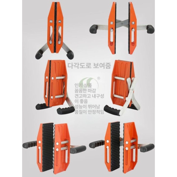 강력 유리 집게 그리퍼 덩굴 클램프 떨어지는 클림퍼 거실용 단손 20mm 2개 단손 20mm 1개 - 상세 이미지 4