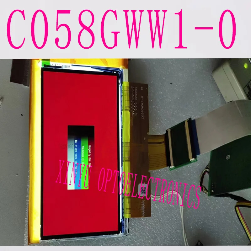 IVO 오리지널 C058GWW1-0 LCD 스크린 CL720 CL720D CL760 프로젝터 C058GWW1 5.8 인치