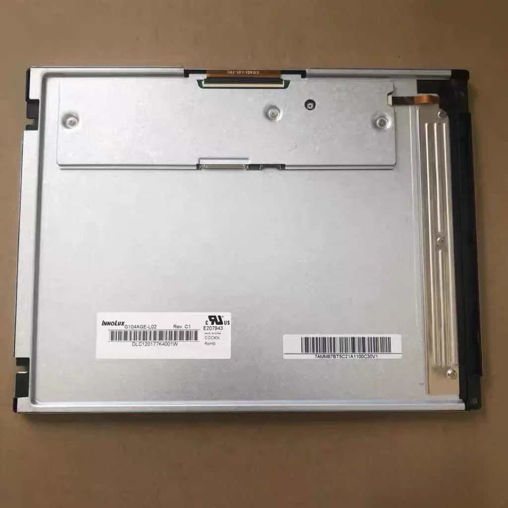 원본 10.4 인치 G104AGE-L02 G104S1-L01 디스플레이 LCD 화면