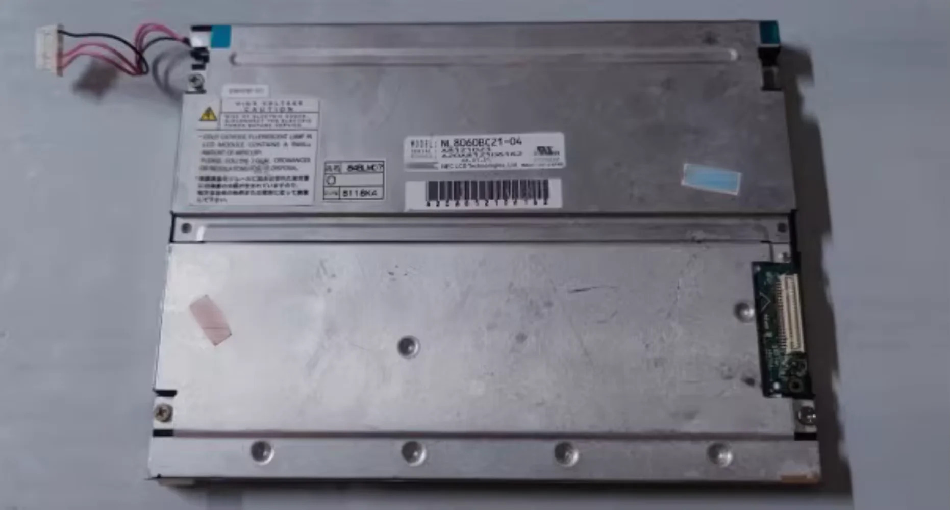 NL8060BC21-04 LCD 디스플레이 화면