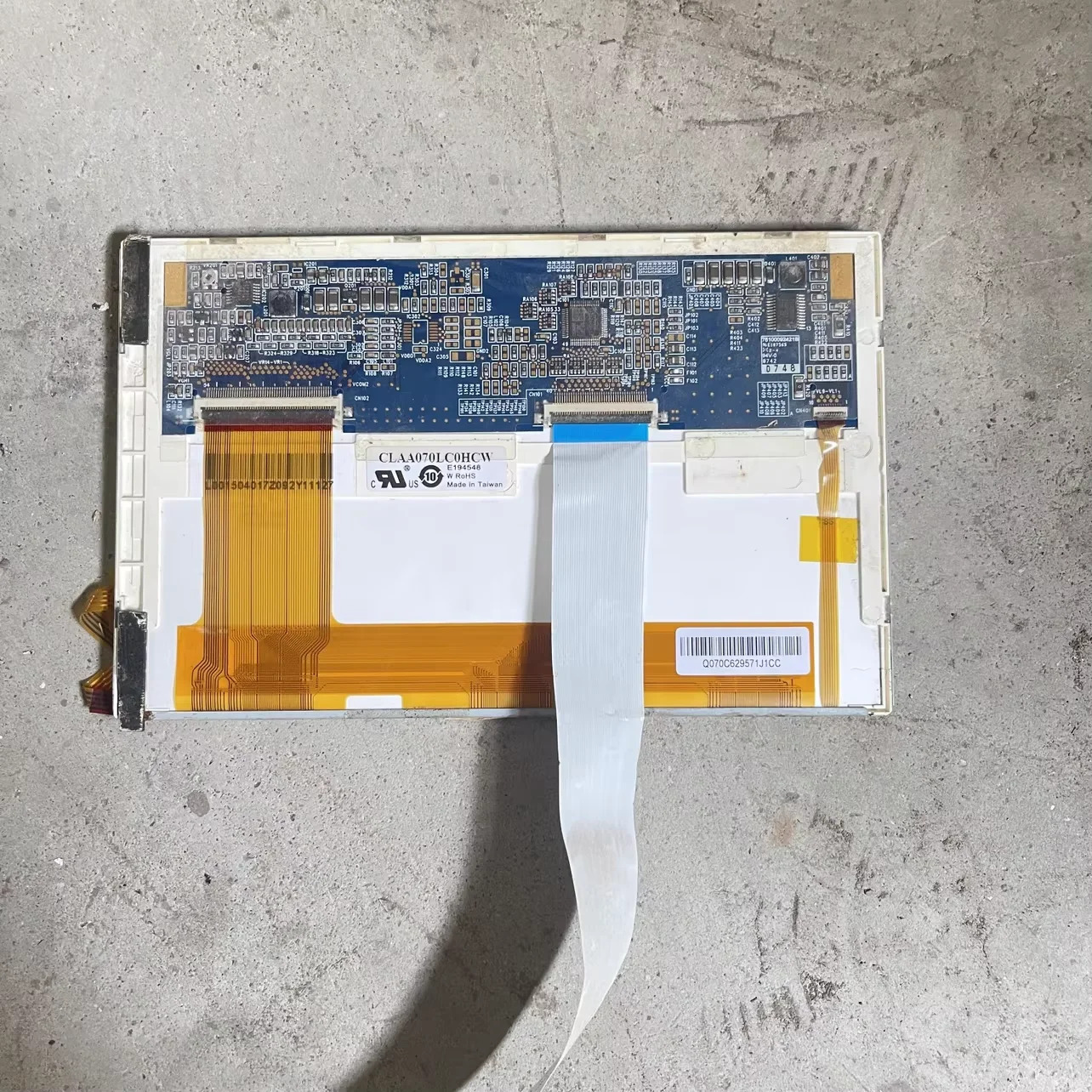 LCD 디스플레이 화면 CLAA070LC0HCW
