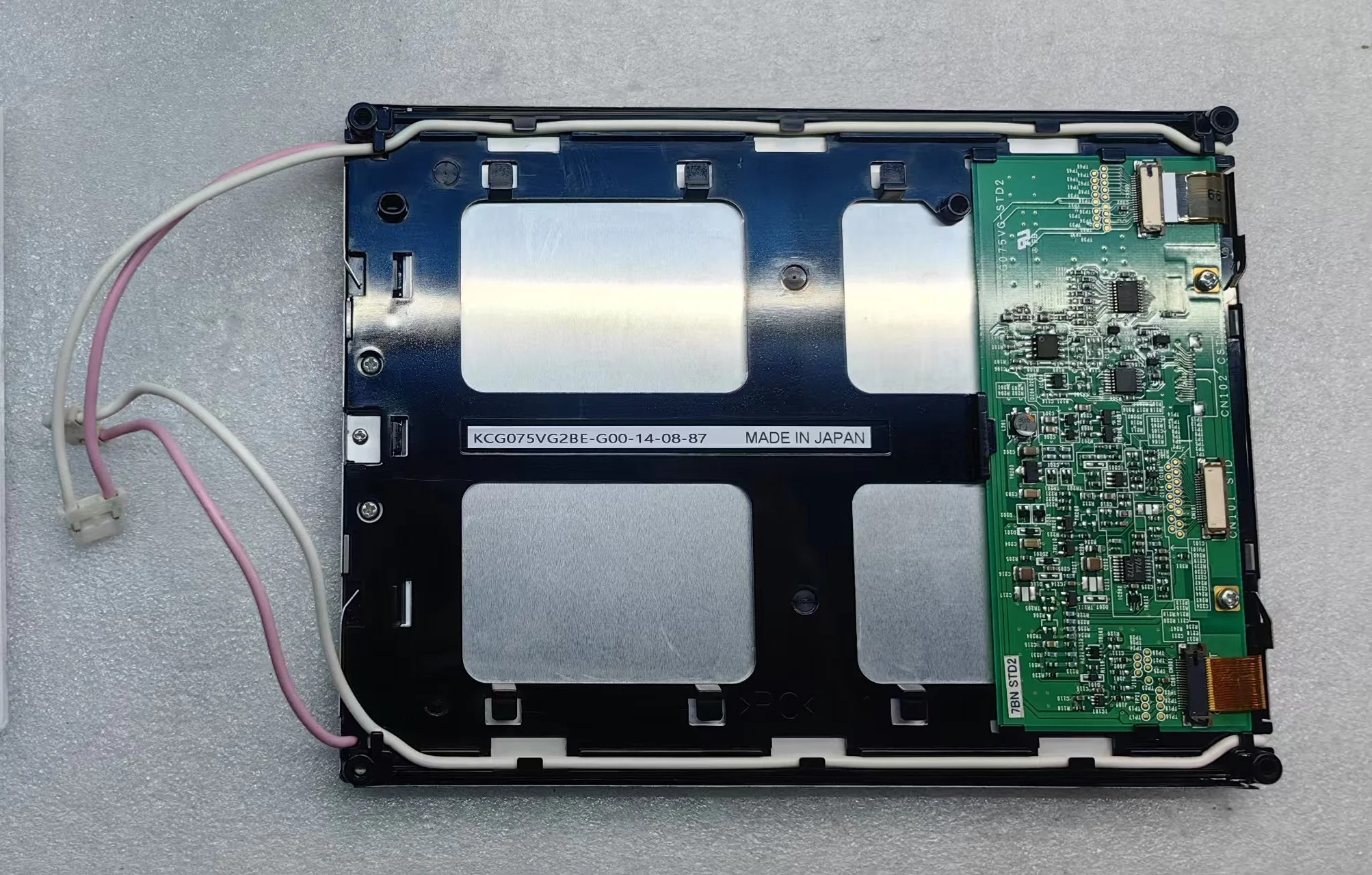 KCG075VG2BE-G00-14-08-87 7.5 인치 산업LCD 디스플레이 화면