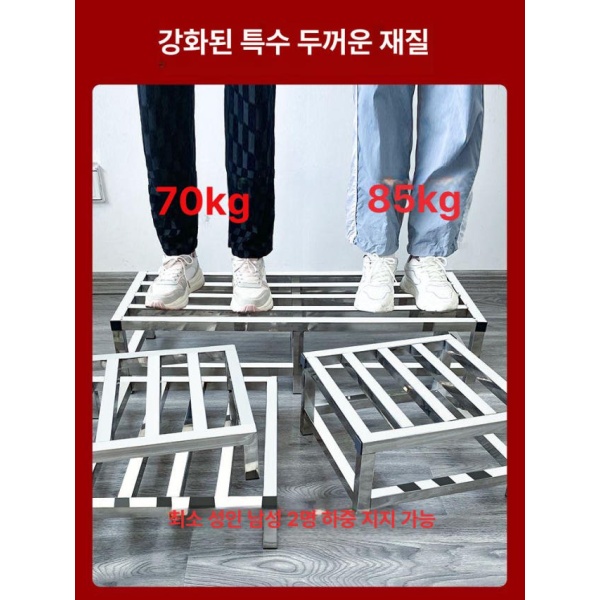 튼튼한 화분 받침대 바퀴달린 운반기 거치대 스텐 분재 다용도 35 x 35x10cm 15 x 15x5cm - 상세 이미지 2