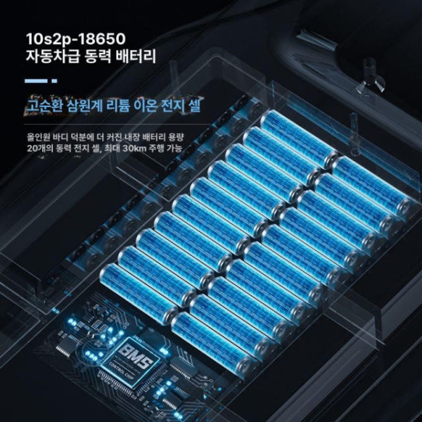 고성능 전동 스케이트보드 리모컨 성인용 듀얼 구동 입문용 충전식 데크 1단계 15km+방수+29.4V 블랙+단일 기본 8km - 상세 이미지 2