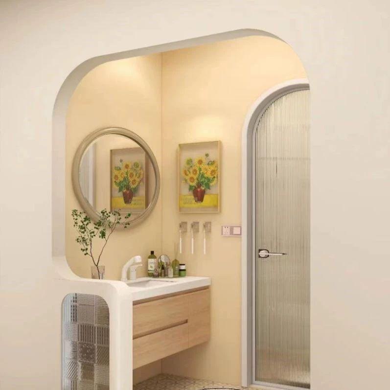 셀프 아치형 가벽 무타공 라운드 아치문틀 인테리어 가림막 공간분리 이미지 6