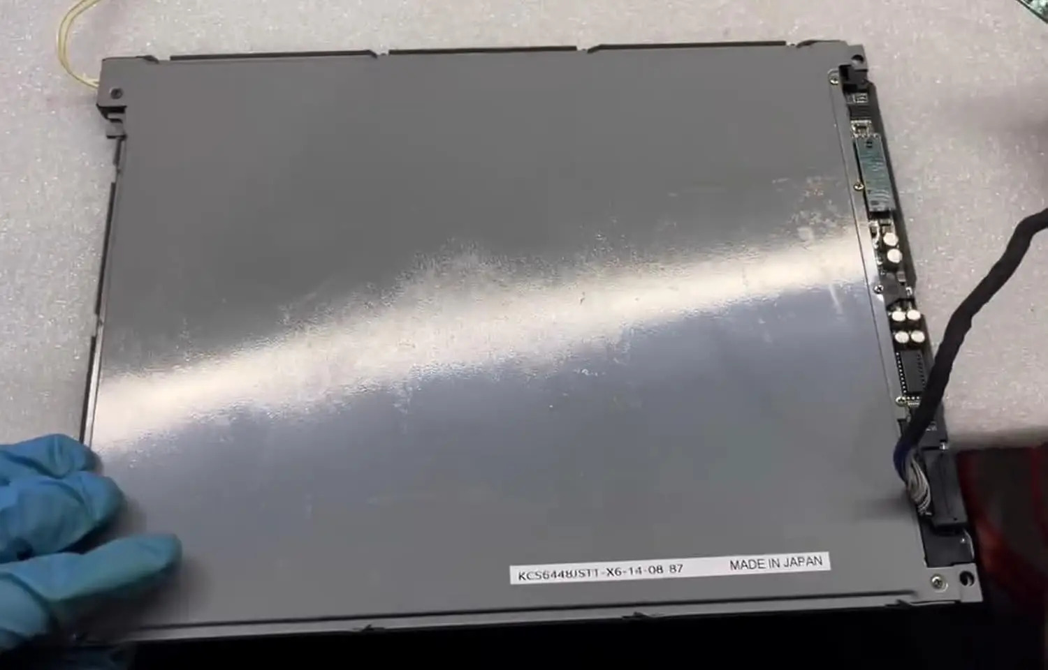 10.4인치 LCD 디스플레이 화면KCS6448JSTT-X6