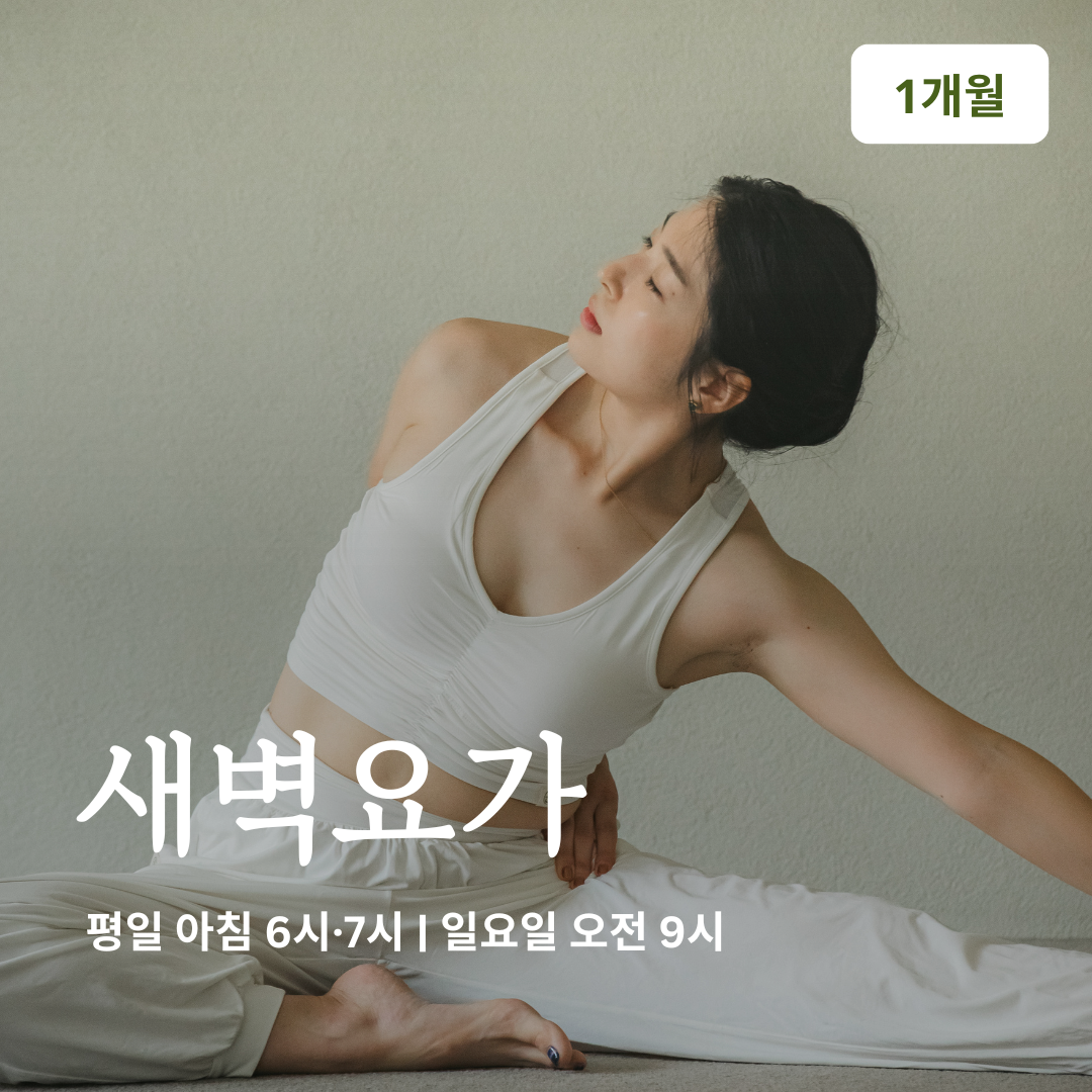 온라인요가온 - YOGAON 새벽요가 1개월 수강권