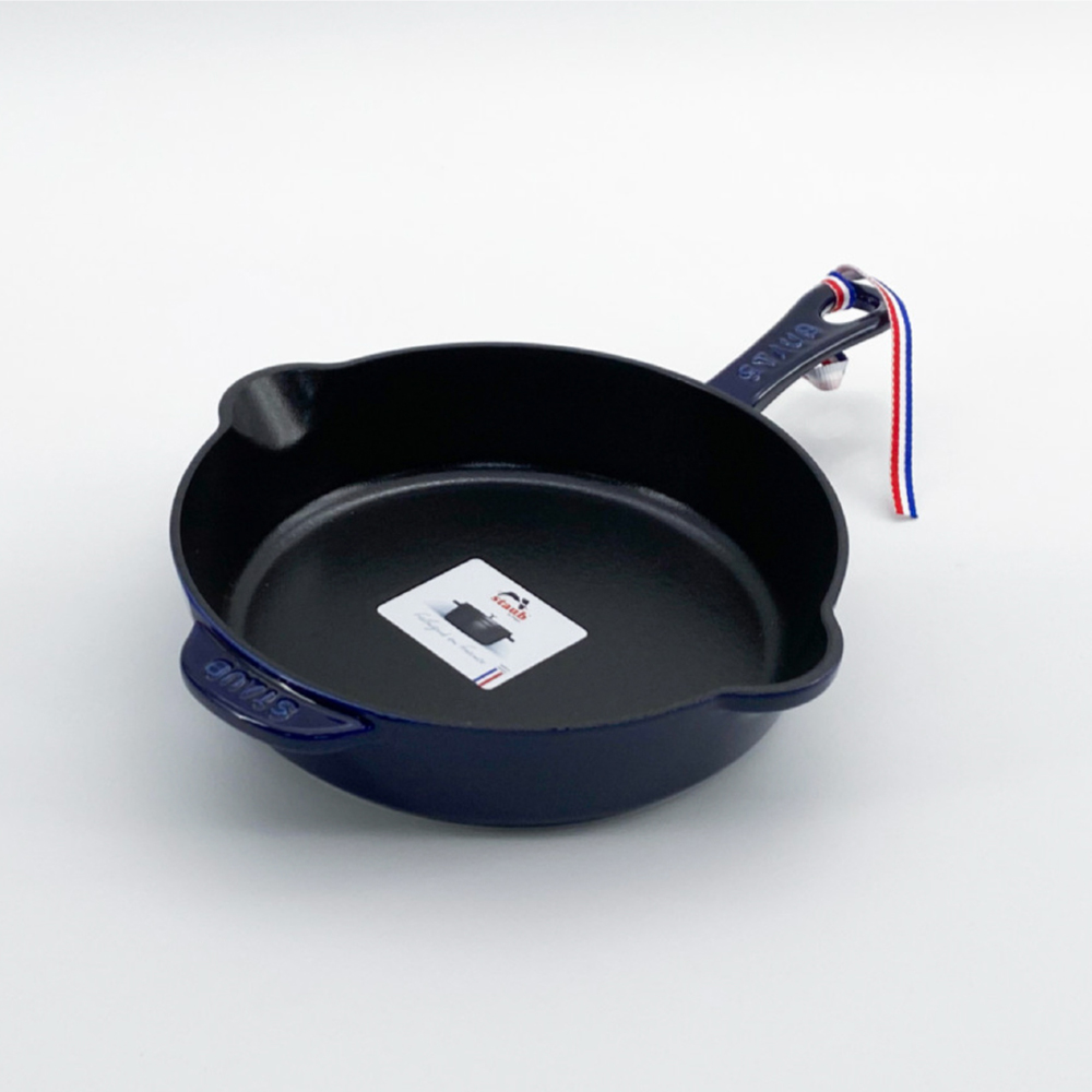 스타우브 STAUB 트레디셔널 프라이팬 22cm 다크블루 123292291-B 프랑스 B품 이미지 7